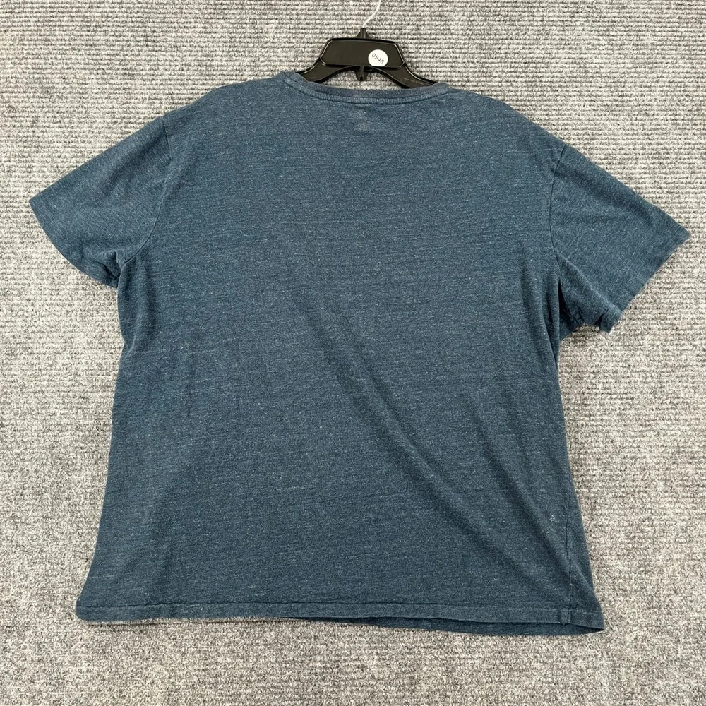 Polo Ralph Lauren Crewneck Shirt Mens XL Blue Heather Pony Casual Everyday Wear